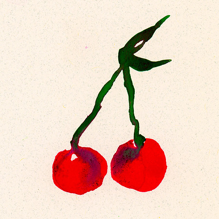 "Cherry" / 2019 / Watercolor