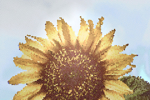 Sunflower Mosaic