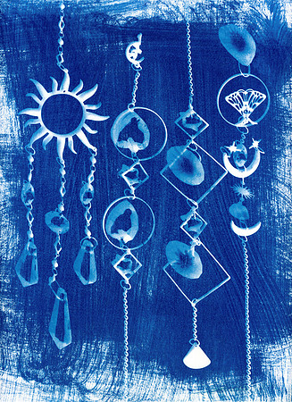 "Swaying in the Wind" / 2024 / 9"x12" paper